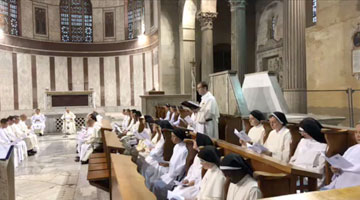 Celebración de Visperas y Eucaristía en Santa Sabina. Clausura del macro-encuentro.