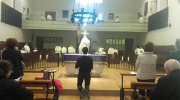 ORACIÓN MISIONERA DE ABRIL EN EL MONASTERIO DE LA INMACULADA DE TORRENT