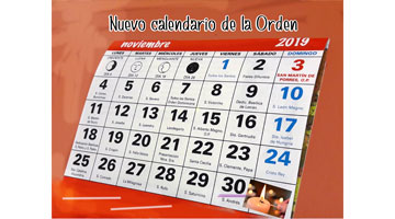 Carta de CLIOP sobre el nuevo calendario de la Orden