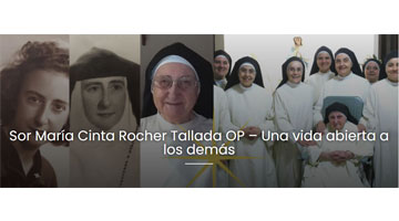 Sor Mª Cinta Tallada. Una vida abierta a los demás