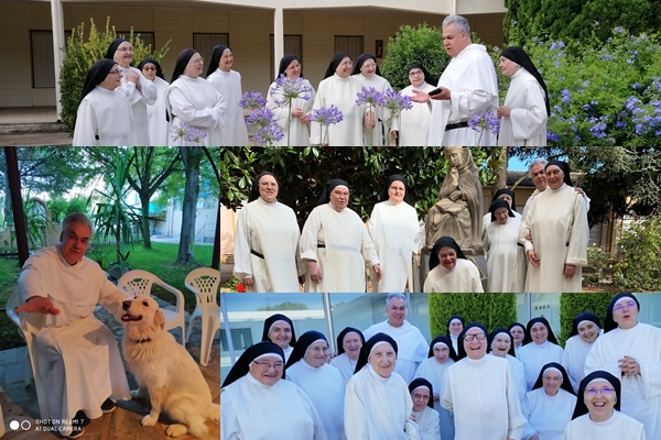 Visita de Fr. Fernado Antonio García op, Promotor de las Monjas a la Federación de la Inmaculada