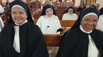 Profesión solemne en Daroca.