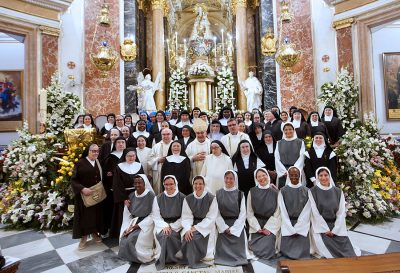 Encuentro de la vida contemplativa con el arzobispo de Valencia