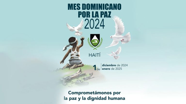 Diciembre 2024. Mes Dominicano de oración por la paz en Haiti